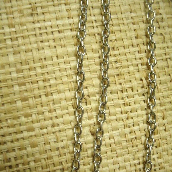 Crescent Moon with Galaxy Cabochon Dangle Necklace - Picture 11 of 13